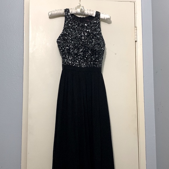 Aqua Dress- long gown